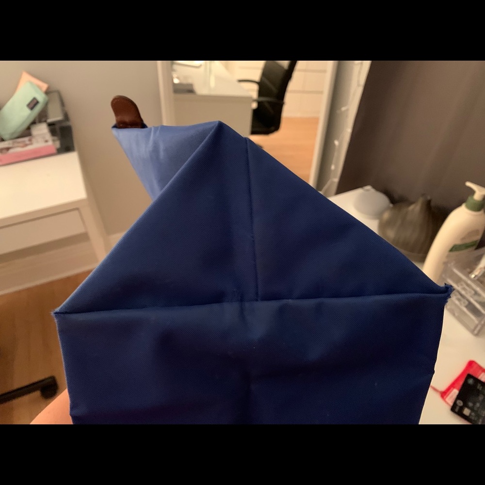 Authentic Le Pilage Longchamp Tote (blue) - Picture 3 of 4